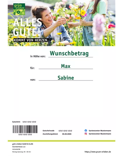 Online-Gutschein